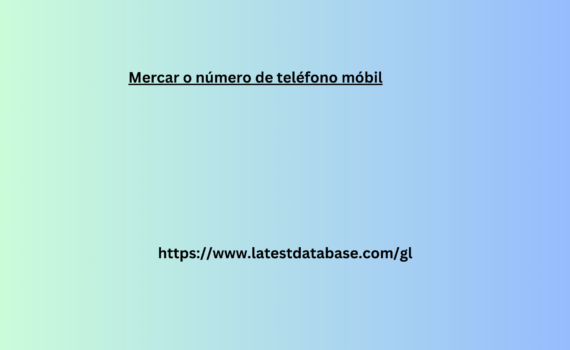 Mercar o número de teléfono móbil