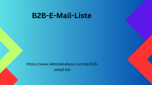 B2B-E-Mail-Liste