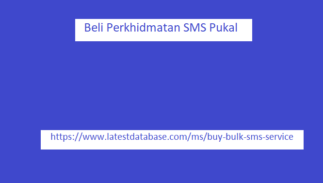 Beli Perkhidmatan SMS Pukal