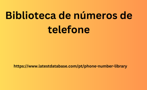 Biblioteca de números de telefone