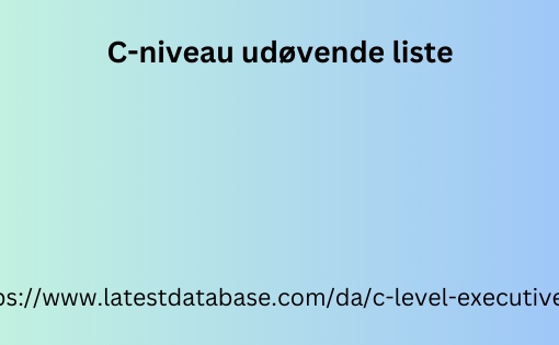 C-niveau udøvende liste