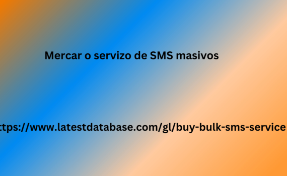 Mercar o servizo de SMS masivos