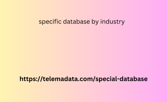 specific database by industry