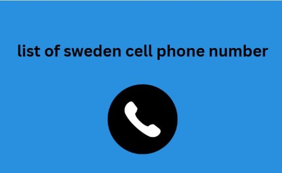 list of sweden cell phone number