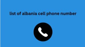 list of albania cell phone number