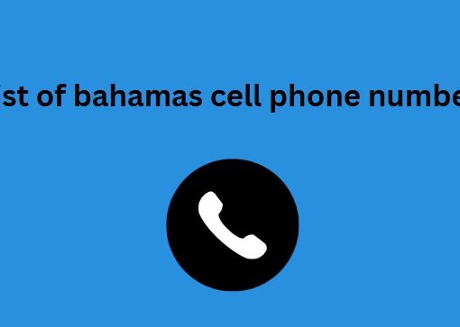 list of bahamas cell phone number