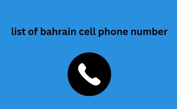 list of bahrain cell phone number