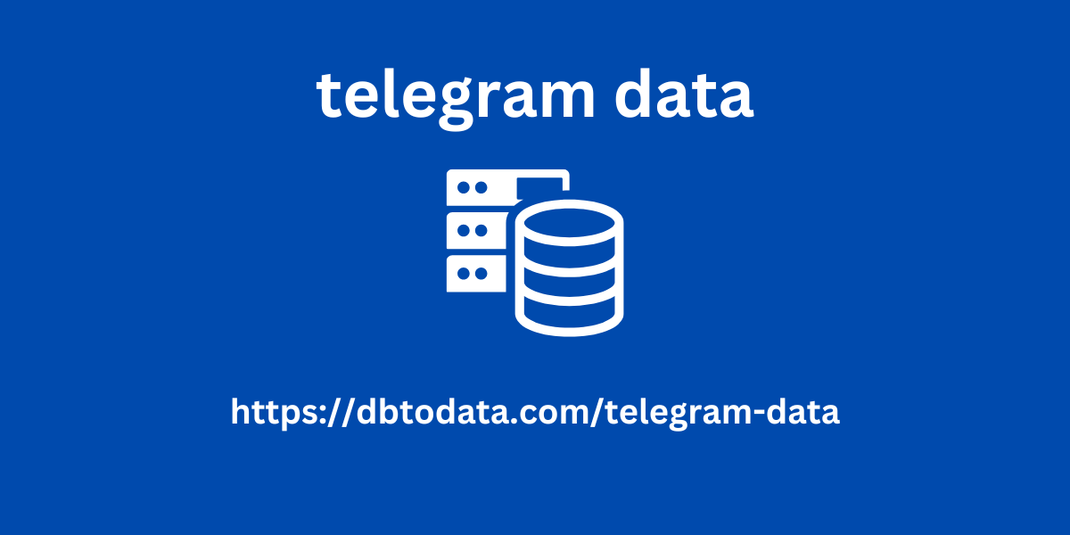 telegram data