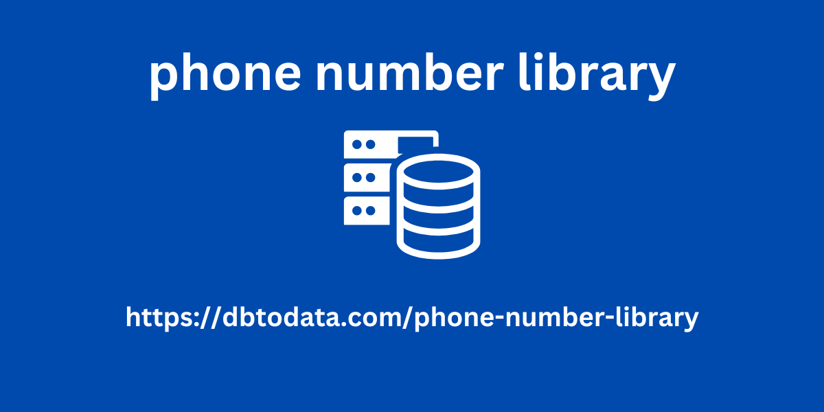 phone number library