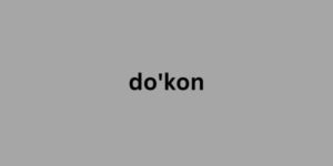 do'kon