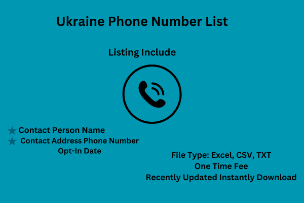 Ukraine Phone Number List