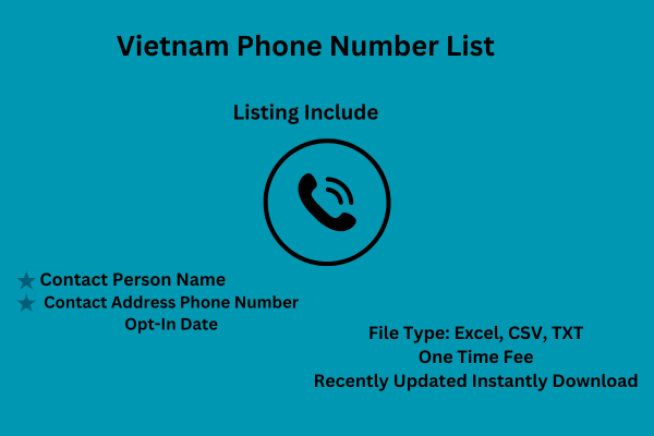 Vietnam Phone Number List