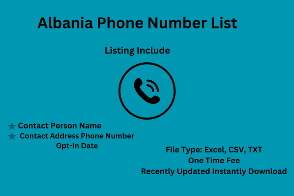 Albania Phone Number List