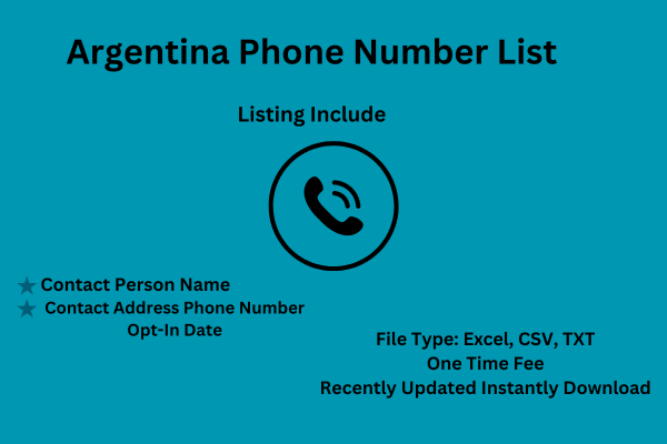 Argentina Phone Number List