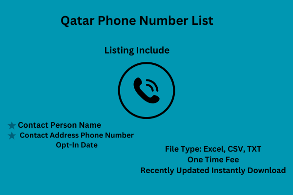 Qatar Phone Number List