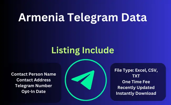 Armenia telegram data