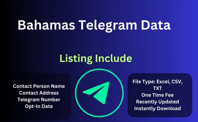 Bahamas telegram data