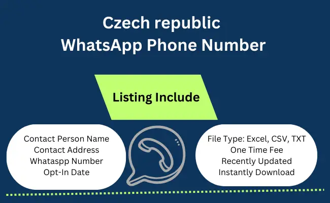 Czech republic whatsapp phone number