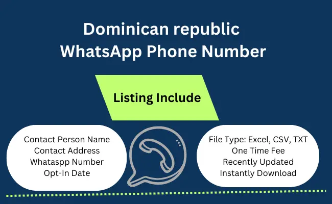 Dominican republic whatsapp phone number