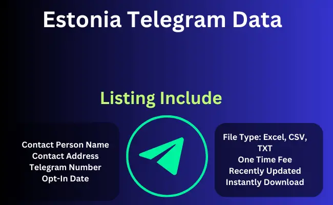 Estonia telegram data