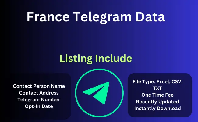 France telegram data