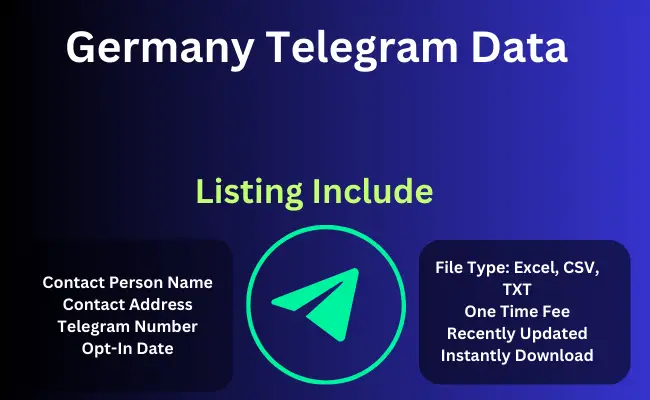 Germany telegram data