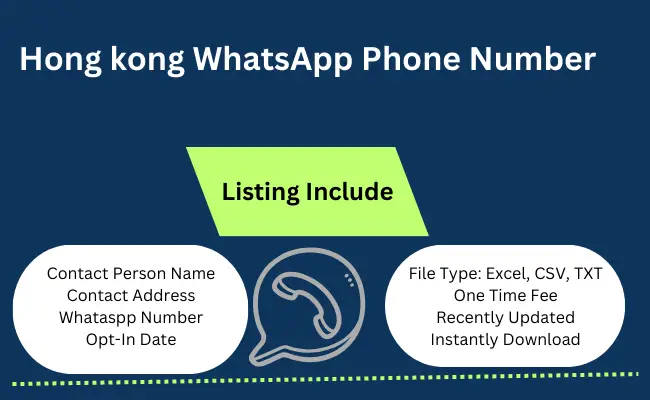 Hong kong whatsapp phone number