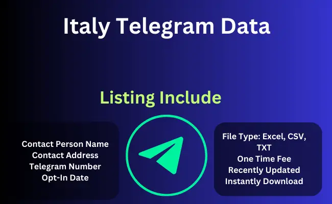 Italy telegram data