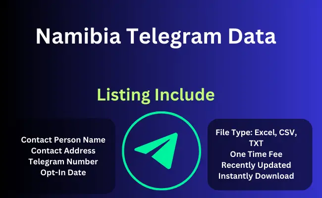 Namibia telegram data